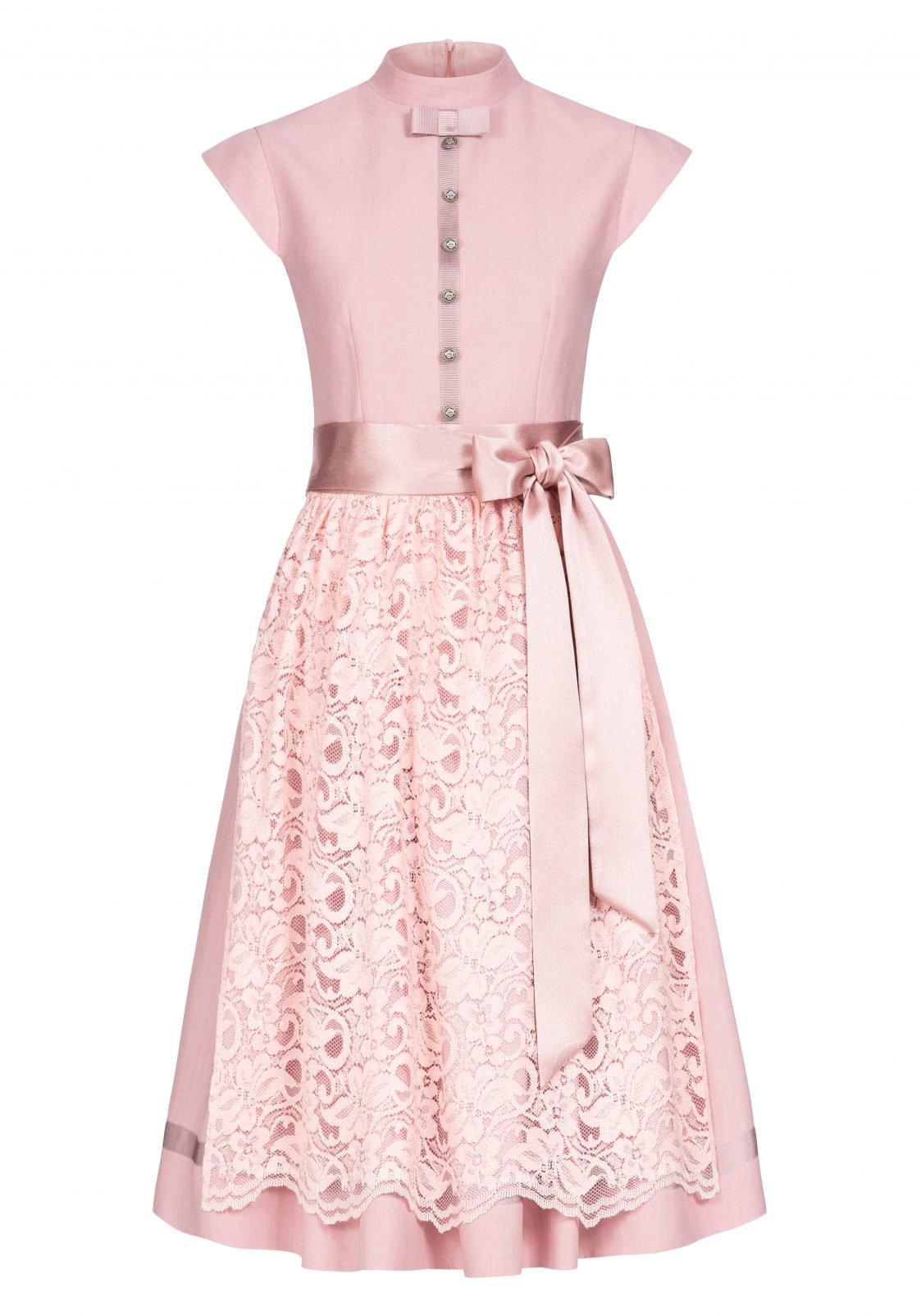 HOCHZEITSDIRNDL LACE AND BOW BLEU - JAN&INA Trachten