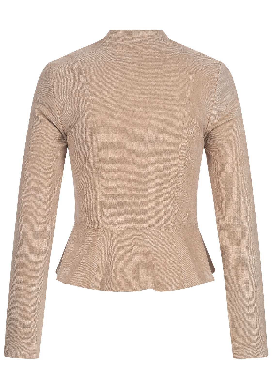 STEHKRAGEN BLAZER STRETCH TWILL TAUPE - JAN&INA Trachten