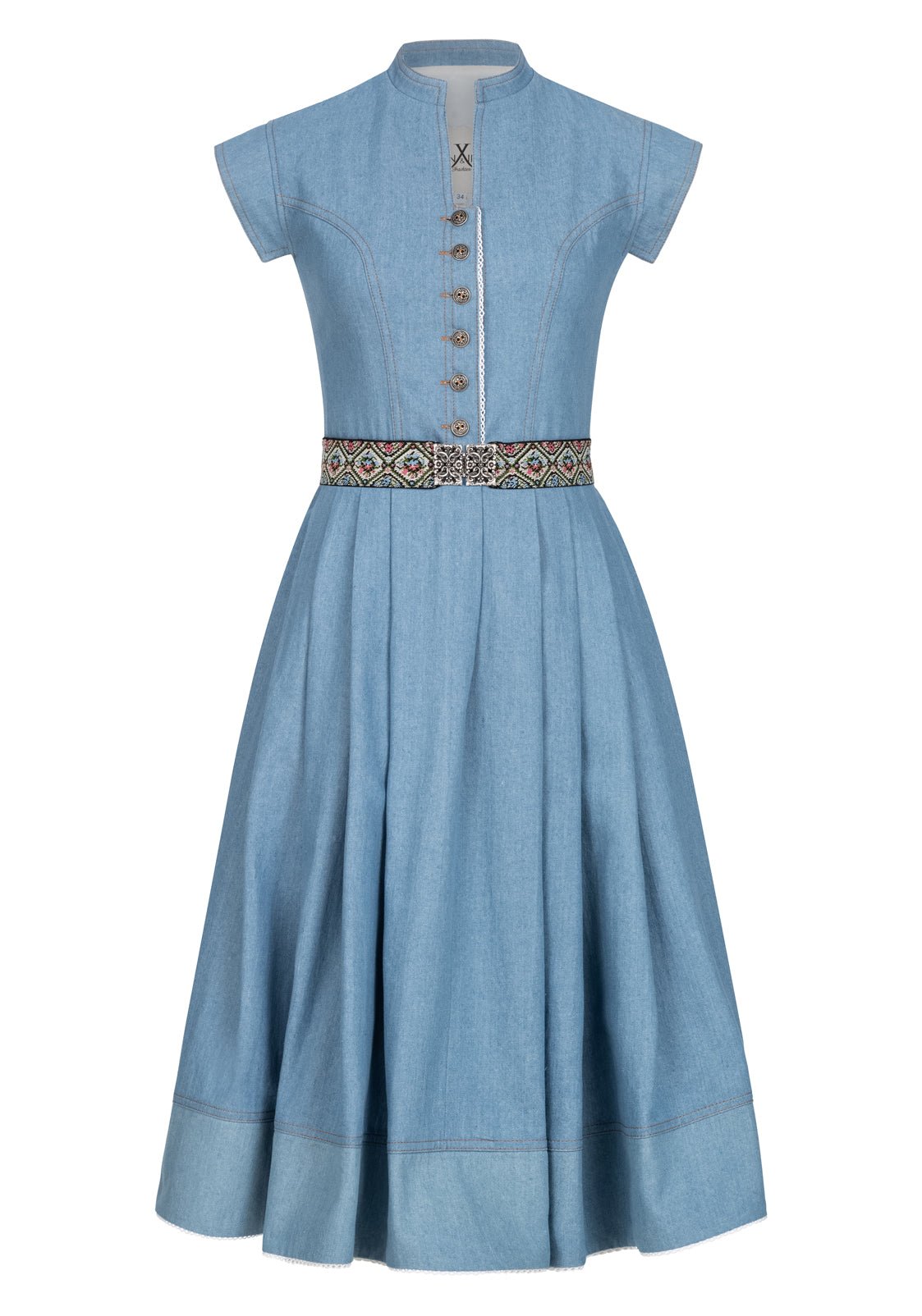 JEANS DIRNDLKLEID HELLBLAU/ CREME - JAN&INA Trachten