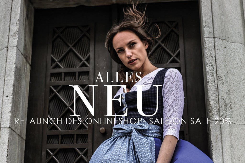 PSST - ALLES NEU - RELAUNCH DES ONLINESHOPS -SALE ON SALE 20% - JAN&INA Trachten