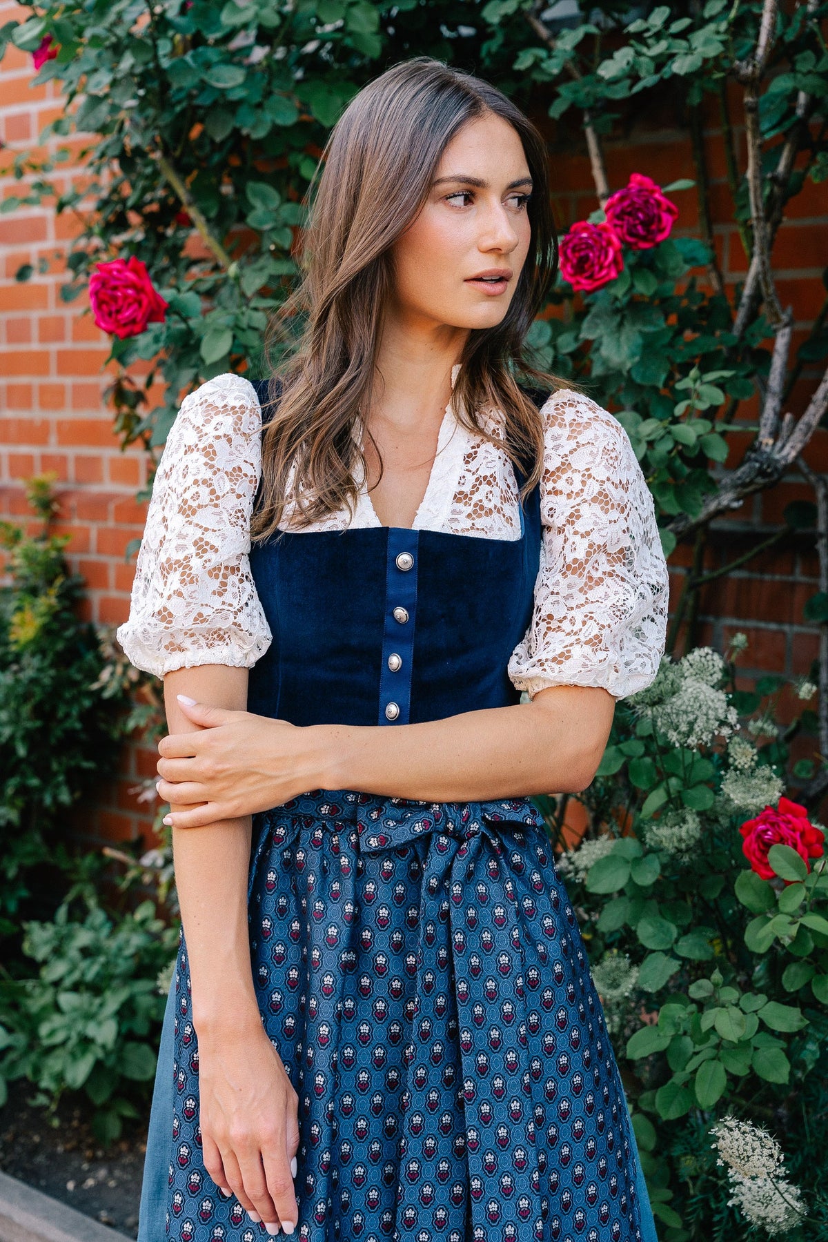 DIRNDL BLAU - JAN&INA Trachten