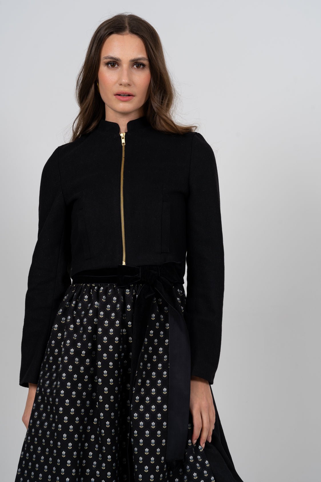 JACKE BLOUSON LODEN SCHWARZ - JAN&INA Trachten
