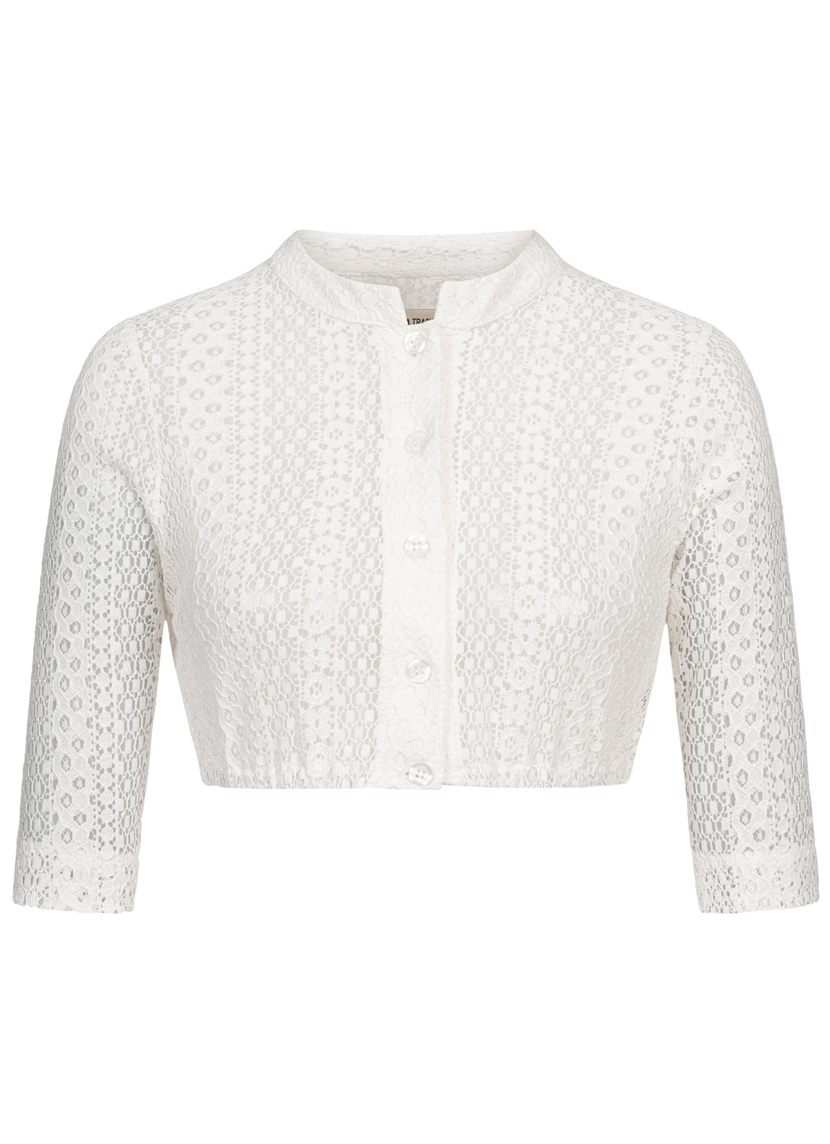 DIRNDLBLUSE FLOWER LACE 3/4 ARM CREME - JAN&INA Trachten