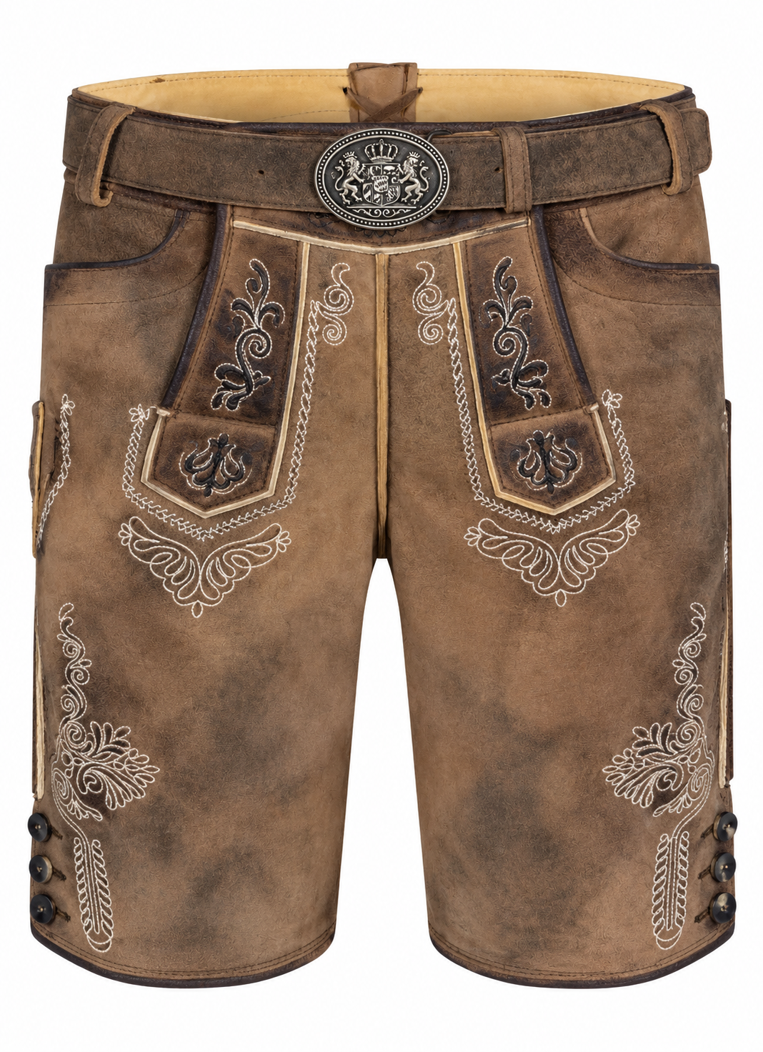 LEDERHOSE HALODRI URIG BRAUN MATT - JAN&INA Trachten