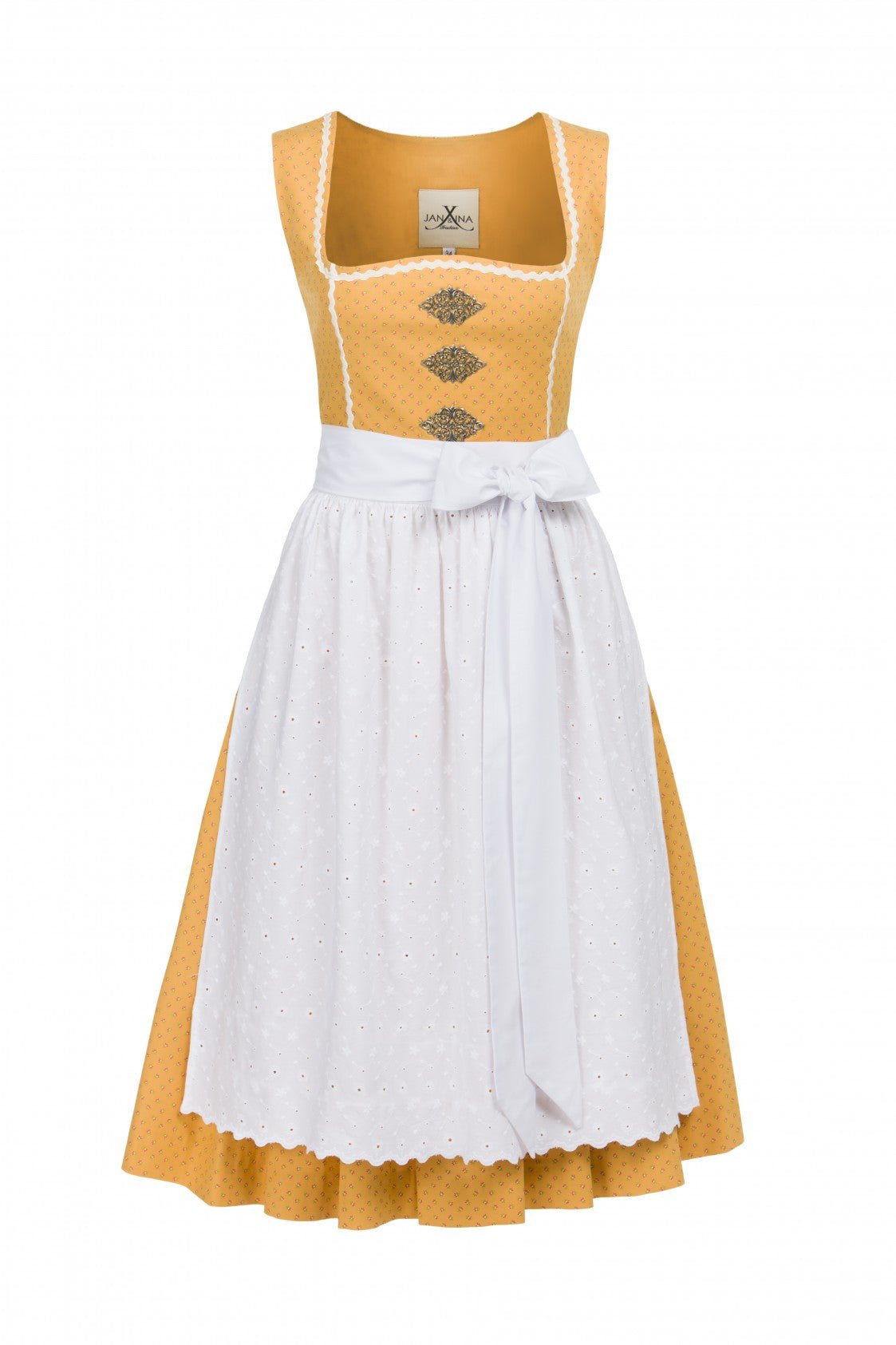 BW DIRNDL VINTAGE FLOWERS OCKER - JAN&INA Trachten