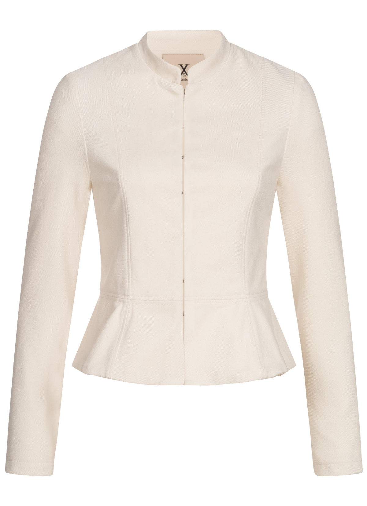 STEHKRAGEN BLAZER STRETCH TWILL CREME - JAN&INA Trachten