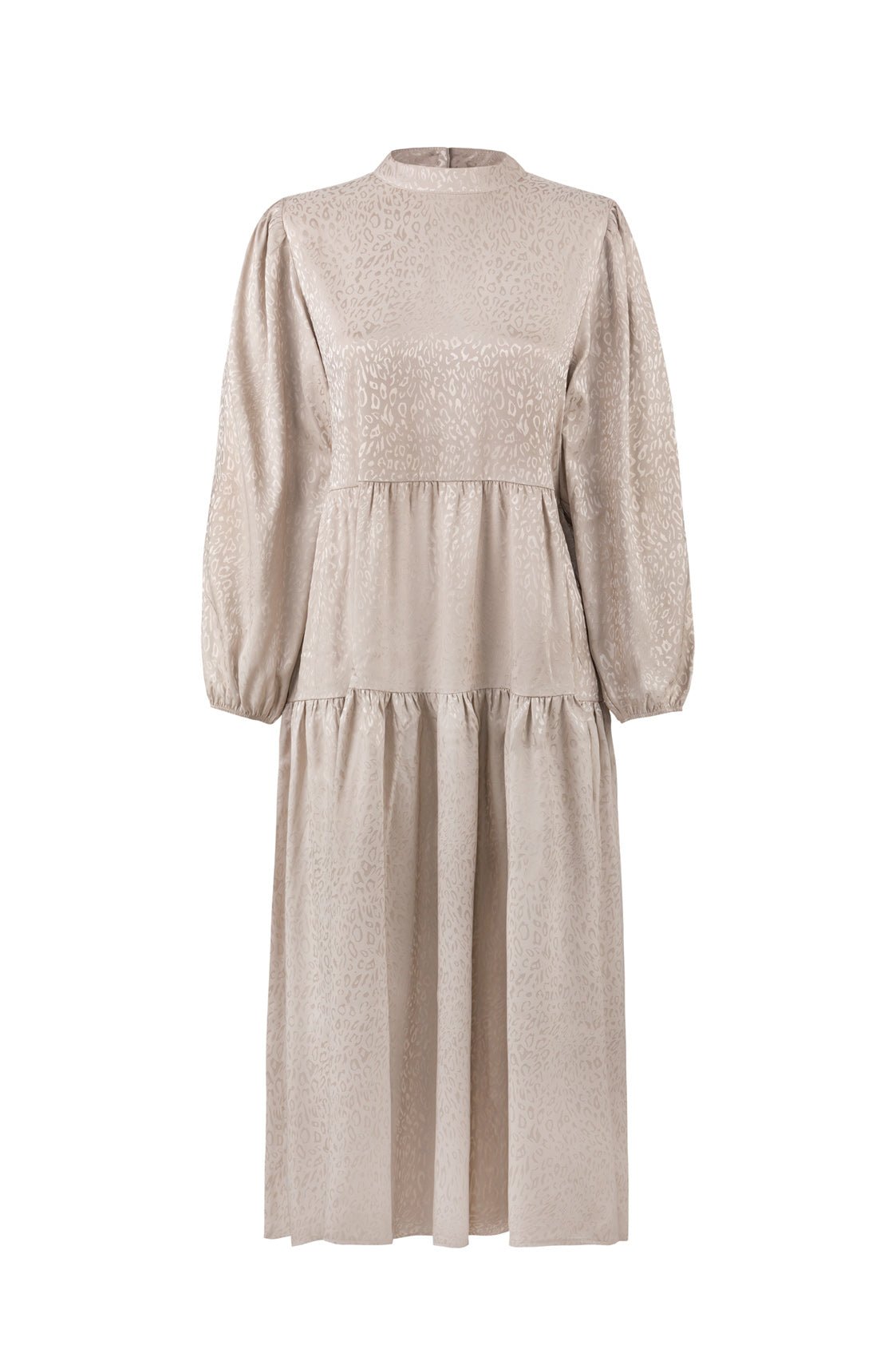 VOLANT MIDI KLEID LEO ONESIZE CORAL - JAN&INA Trachten