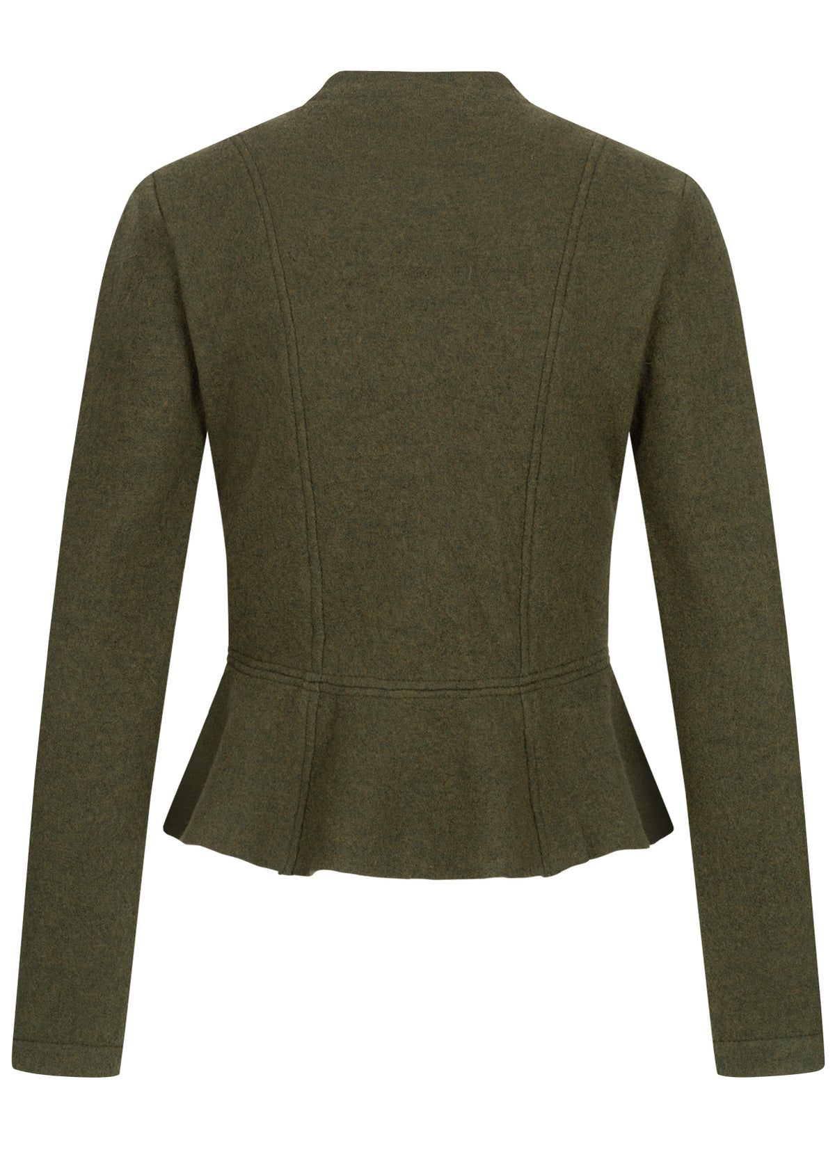STEHKRAGEN BLAZER VINTAGE WALKLODEN KHAKI - JAN&INA Trachten