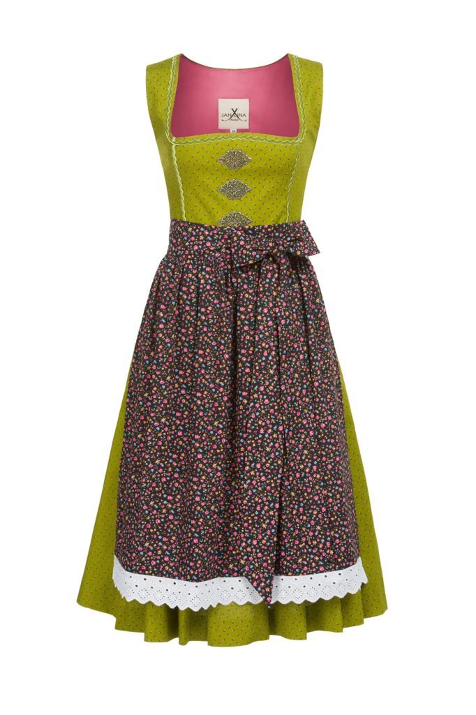 BW DIRNDL VINTAGE FLOWERS SCHILF - JAN&INA Trachten