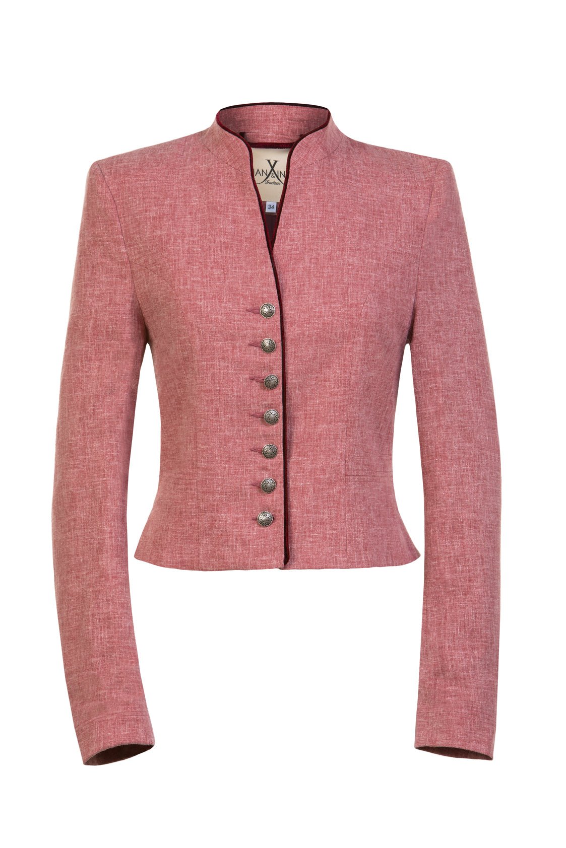 SOFT LEINEN BLAZER ROSENHOLZ - JAN&INA Trachten